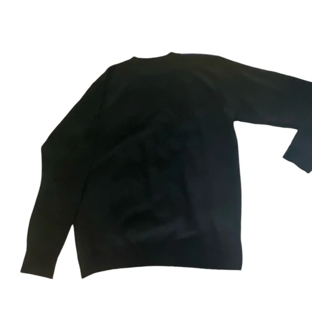 Men’s Ballantrae Edinburgh‎ Retro Blue/Black Color-block Crew Neck Sweater